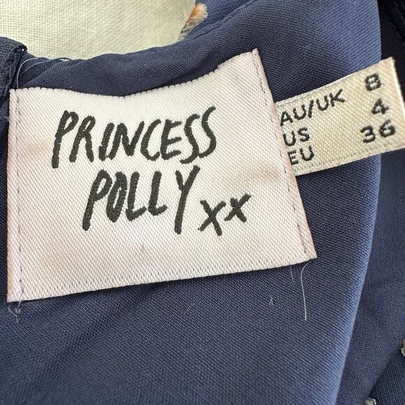 Princess Polly Blue Floral Mini Dress - Picture 9 of 12